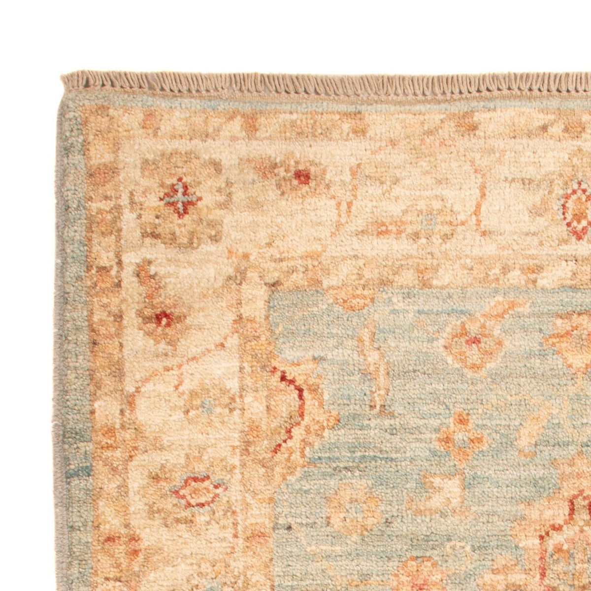 Alfombra Ziegler - 89 x 64 cm - azul claro