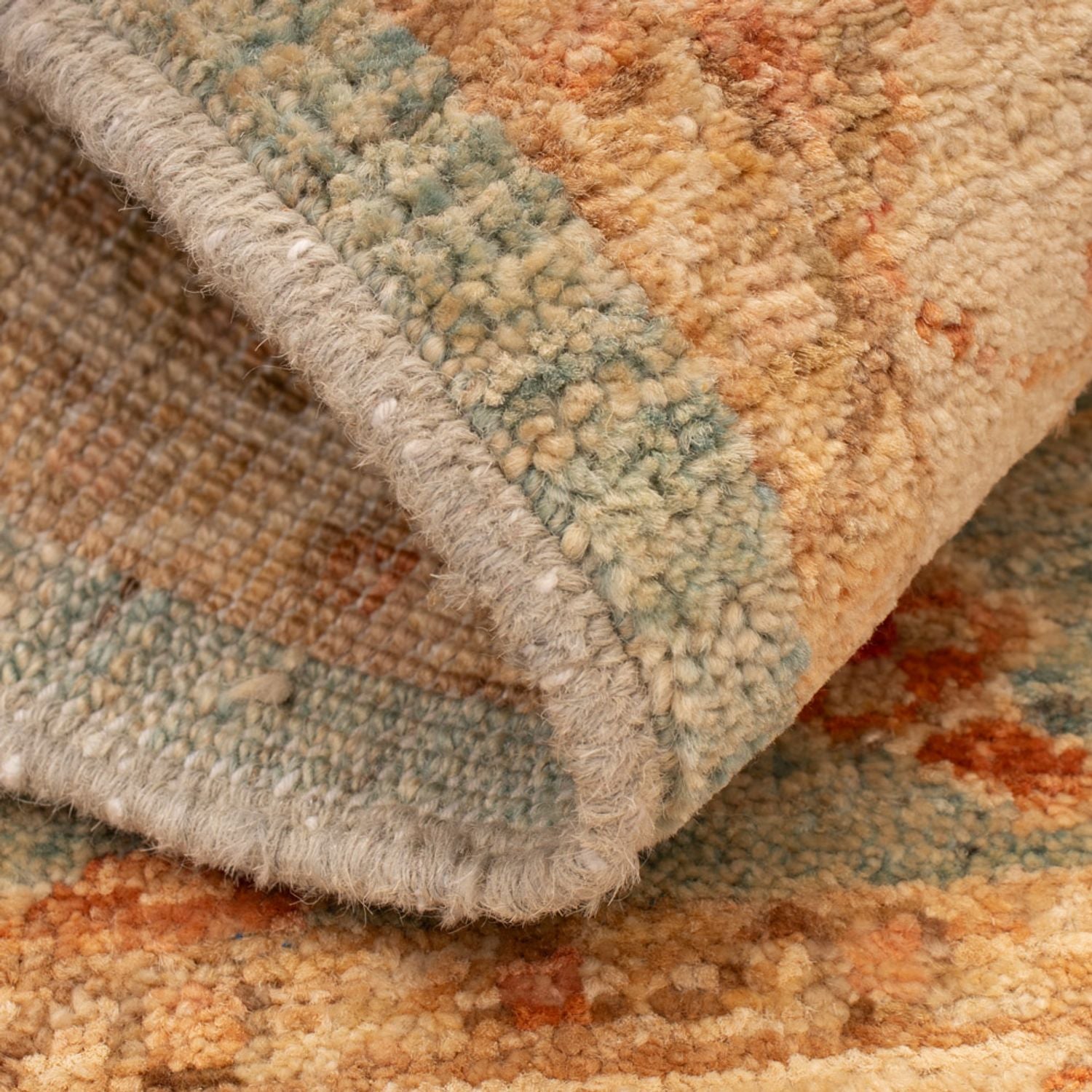 Alfombra Ziegler - 89 x 64 cm - azul claro