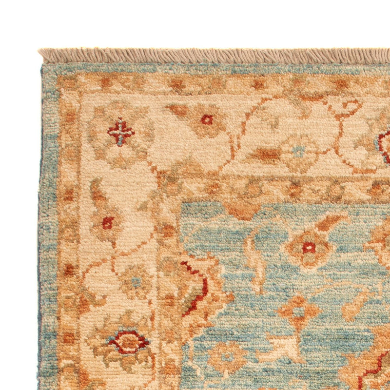 Alfombra Ziegler - 80 x 60 cm - azul claro