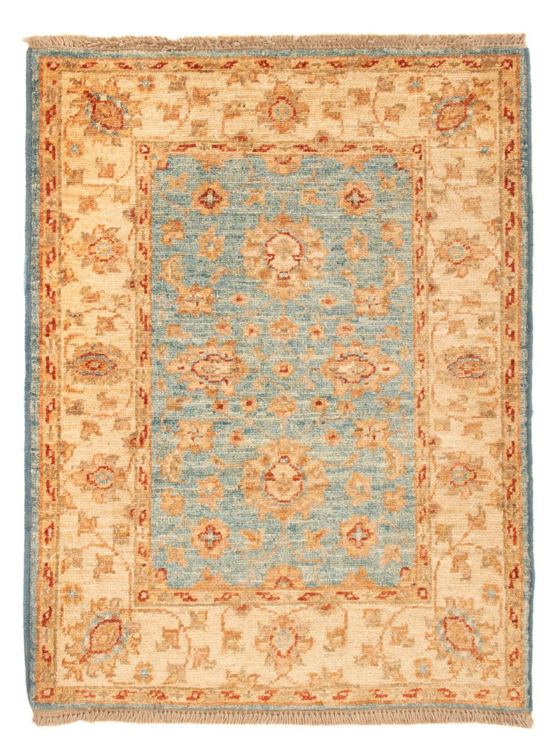 Alfombra Ziegler - 86 x 64 cm - azul claro