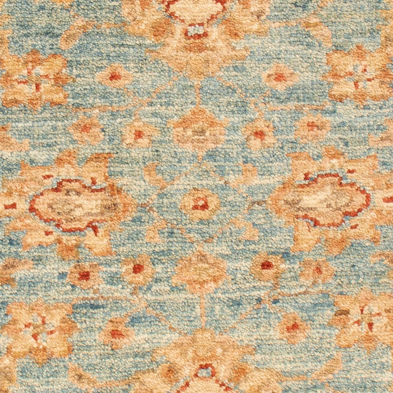 Alfombra Ziegler - 86 x 64 cm - azul claro
