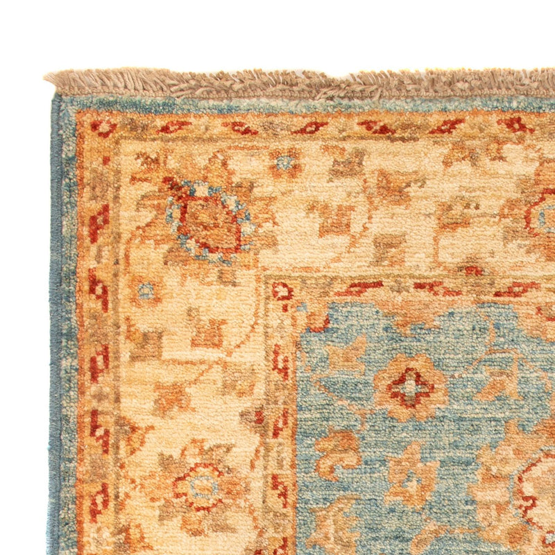 Alfombra Ziegler - 86 x 64 cm - azul claro
