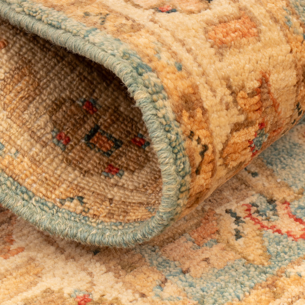 Alfombra Ziegler - 92 x 60 cm - azul claro