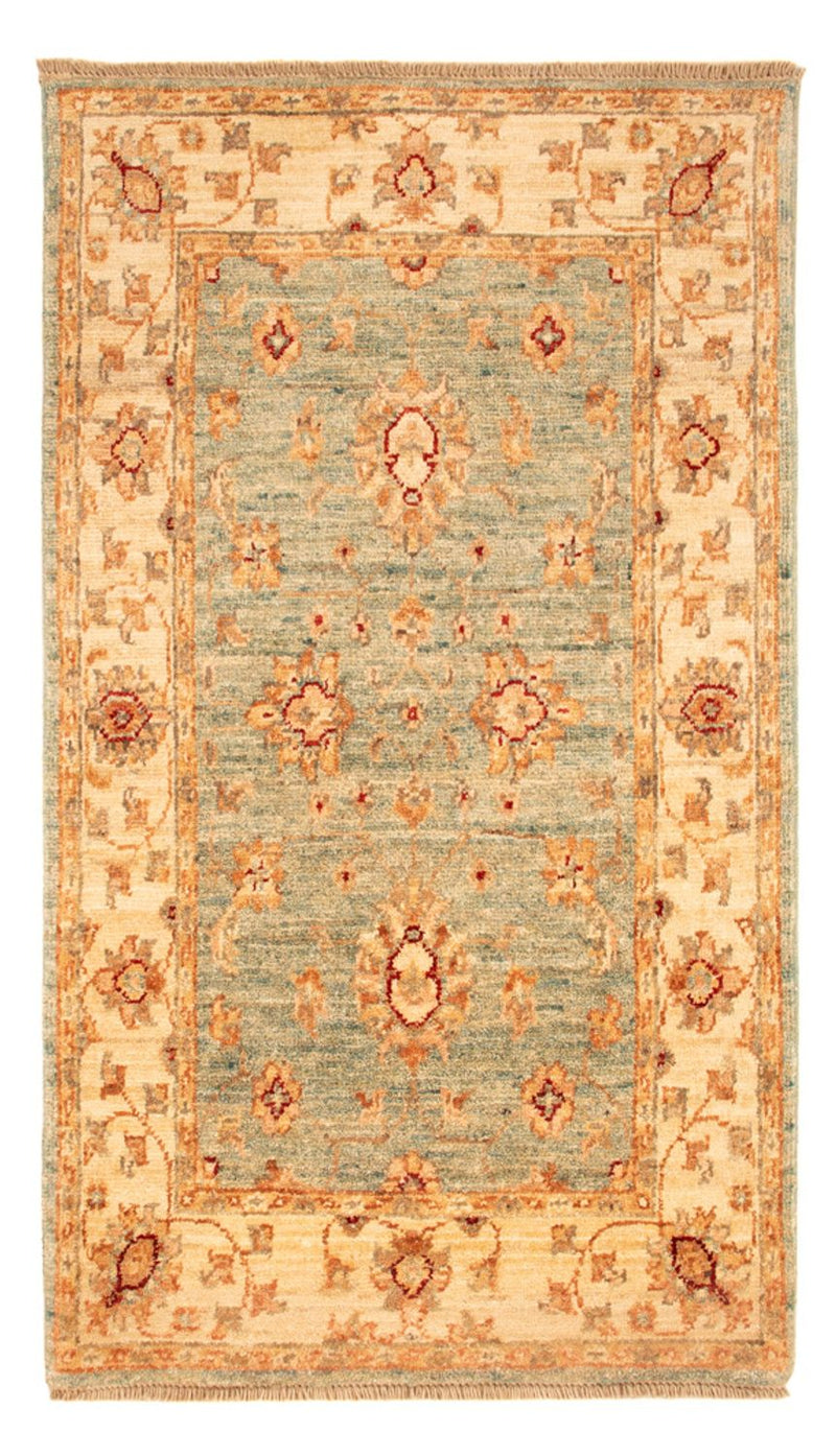 Alfombra Ziegler - 101 x 59 cm - verde claro