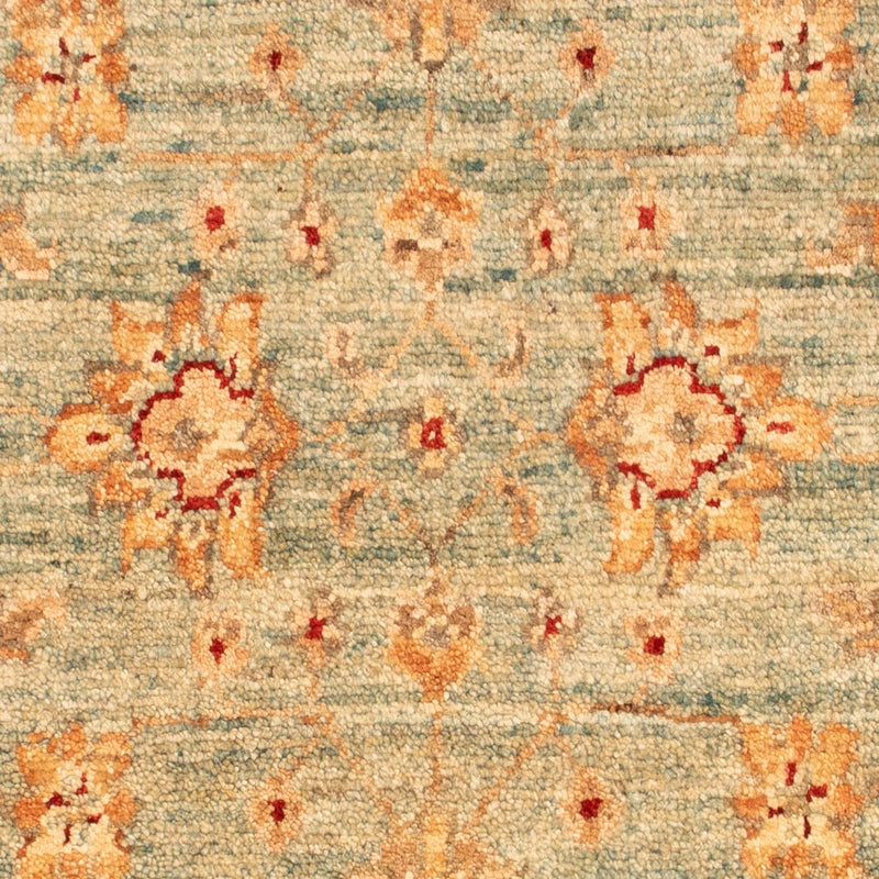 Alfombra Ziegler - 101 x 59 cm - verde claro