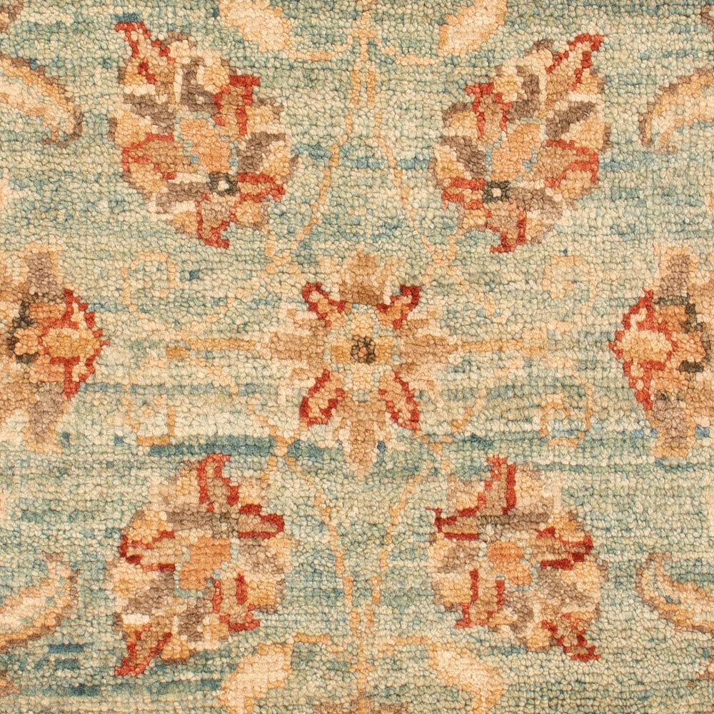 Alfombra Ziegler - 91 x 60 cm - verde claro