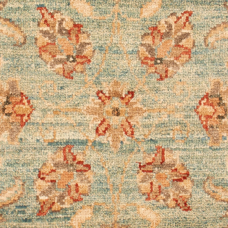 Alfombra Ziegler - 91 x 60 cm - verde claro