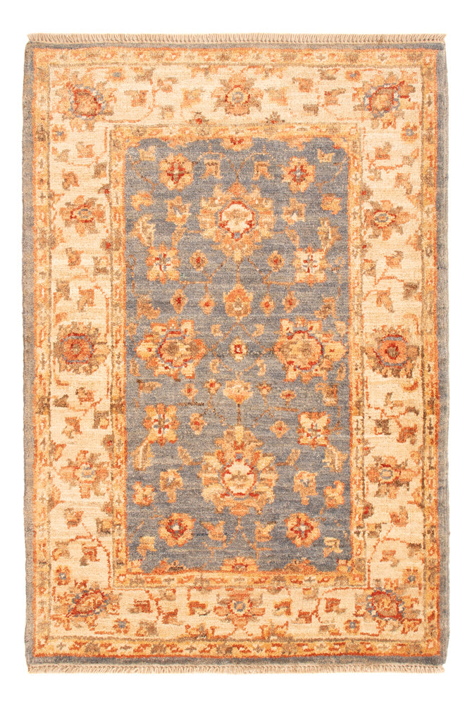 Alfombra Ziegler - 91 x 64 cm - azul petróleo