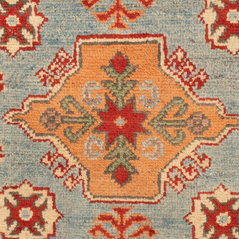 Alfombra Ziegler - Kazak - 86 x 62 cm - azul claro
