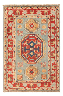 Alfombra Ziegler - Kazak - 87 x 58 cm - azul claro