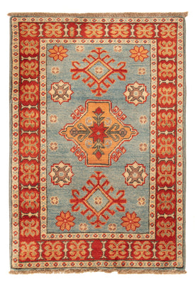 Alfombra Ziegler - Kazak - 88 x 59 cm - azul claro