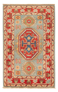 Alfombra Ziegler - Kazak - 94 x 58 cm - turquesa