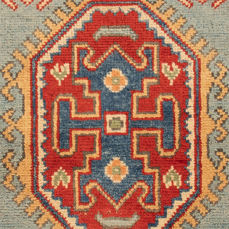 Alfombra Ziegler - Kazak - 94 x 58 cm - turquesa