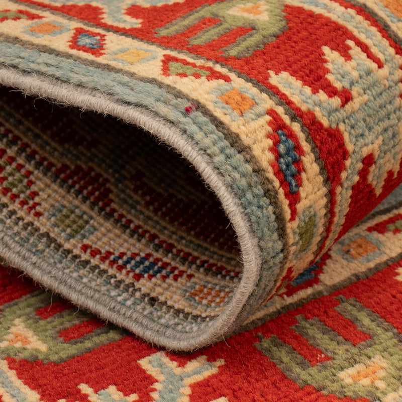 Alfombra Ziegler - Kazak - 94 x 58 cm - turquesa