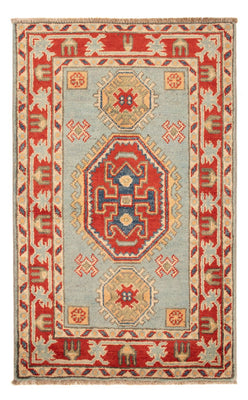 Alfombra Ziegler - Kazak - 96 x 60 cm - azul claro