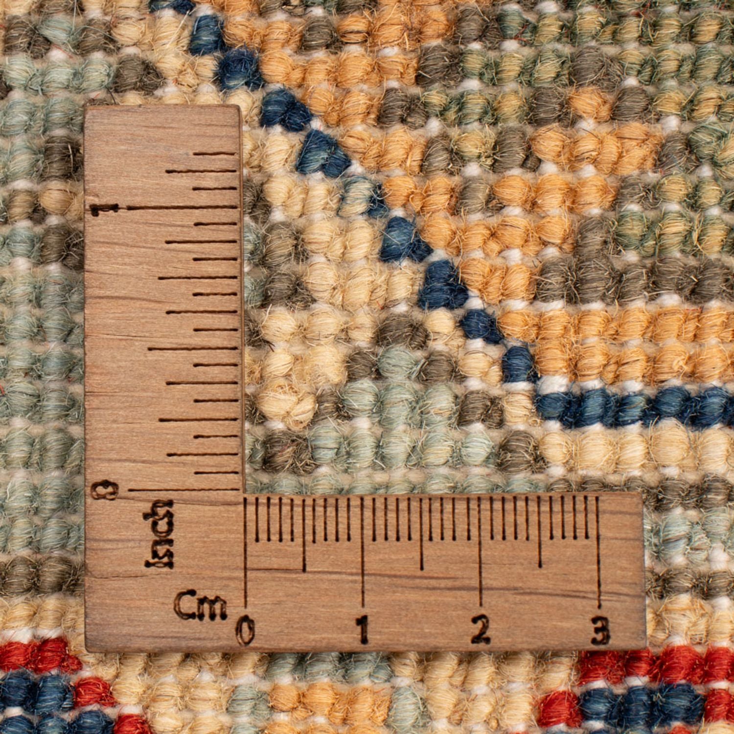 Alfombra Ziegler - Kazak - 96 x 60 cm - azul claro