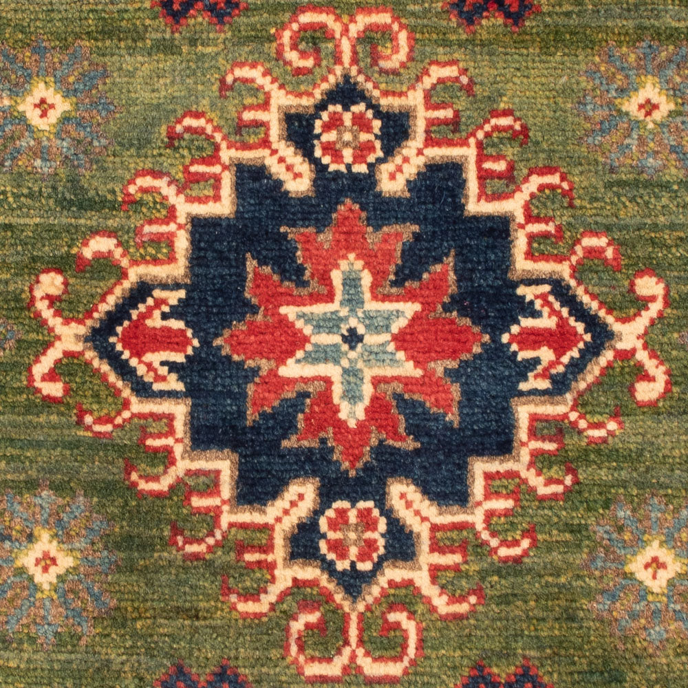 Alfombra Ziegler - Kazak - 94 x 60 cm - verde