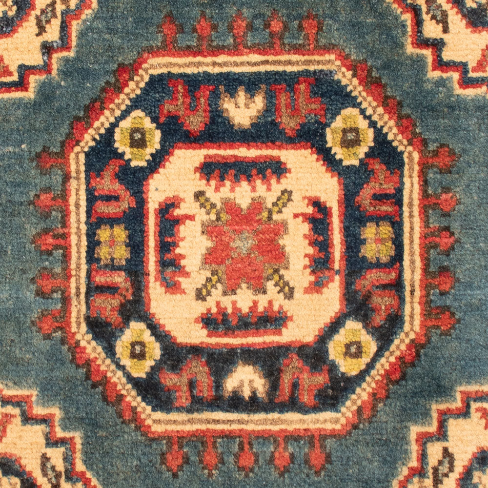 Alfombra Ziegler - Kazak - 105 x 59 cm - azul