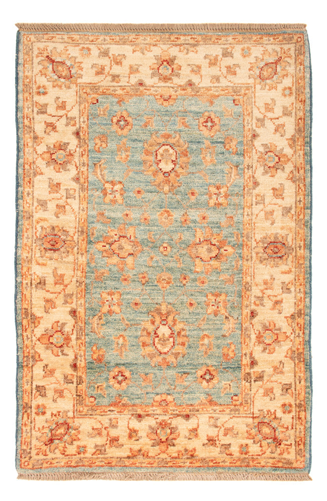 Alfombra Ziegler - 95 x 62 cm - turquesa