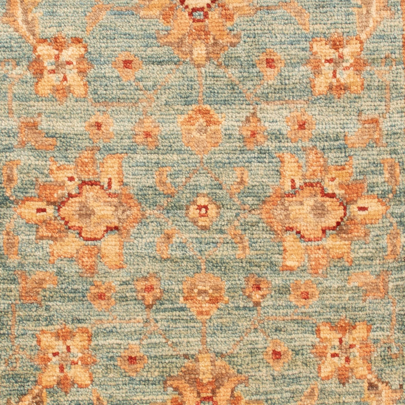 Alfombra Ziegler - 95 x 62 cm - turquesa