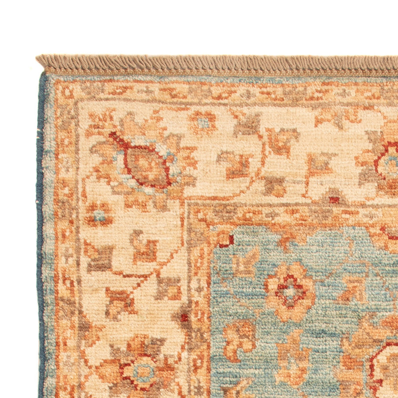 Alfombra Ziegler - 95 x 62 cm - turquesa