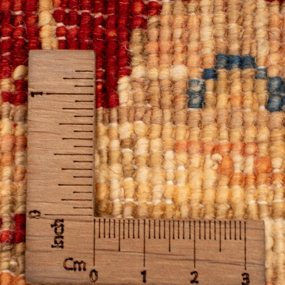 Alfombra Ziegler - 90 x 60 cm - rojo burdeos