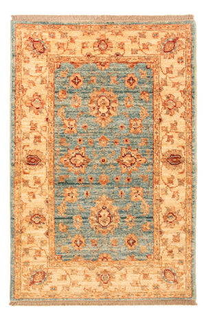 Alfombra Ziegler - 95 x 55 cm - turquesa