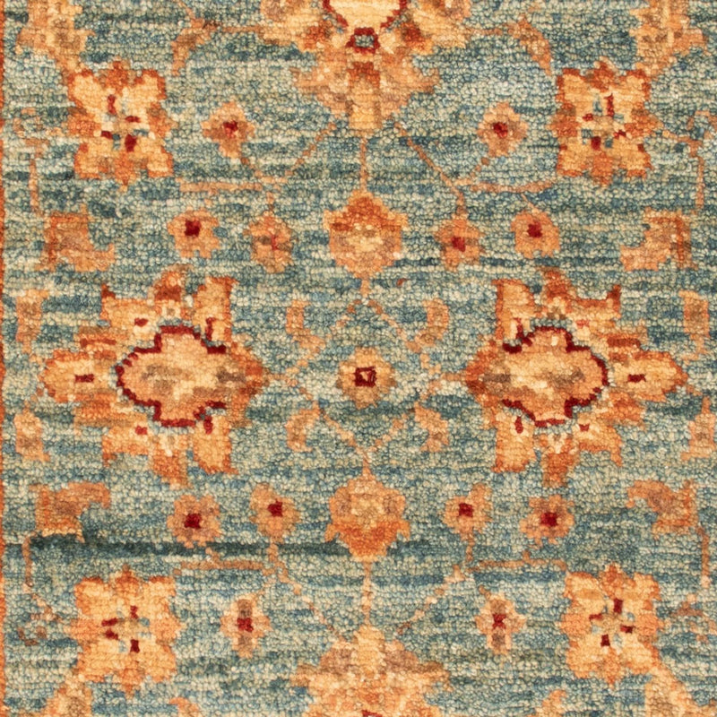 Alfombra Ziegler - 95 x 55 cm - turquesa