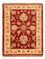 Alfombra Ziegler - 67 x 53 cm - rojo burdeos