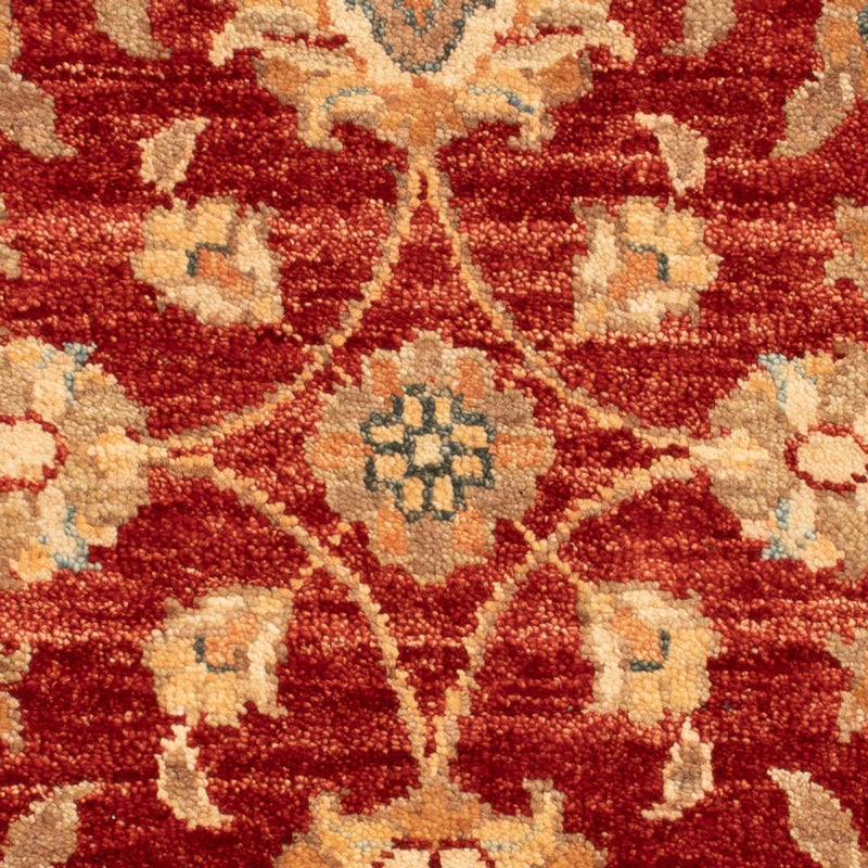 Alfombra Ziegler - 67 x 53 cm - rojo burdeos
