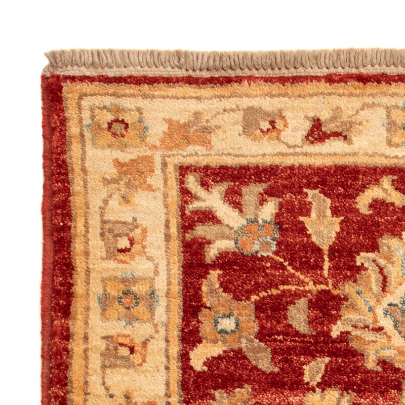 Alfombra Ziegler - 67 x 53 cm - rojo burdeos
