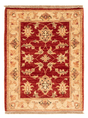 Alfombra Ziegler - 70 x 55 cm - rojo burdeos