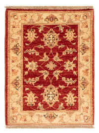 Alfombra Ziegler - 70 x 55 cm - rojo burdeos