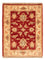 Alfombra Ziegler - 70 x 55 cm - rojo burdeos