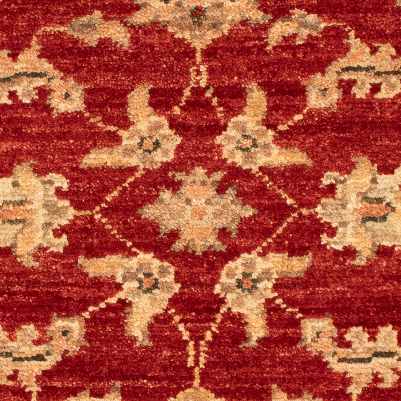 Alfombra Ziegler - 70 x 55 cm - rojo burdeos