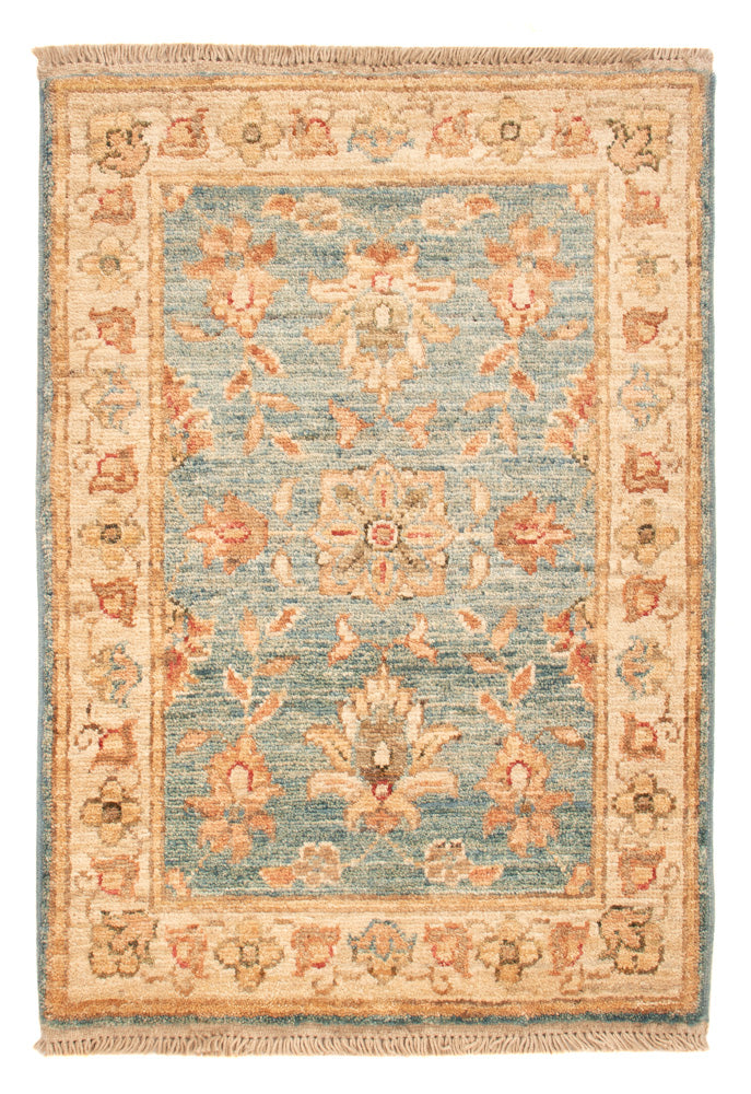 Alfombra Ziegler - 71 x 50 cm - azul claro