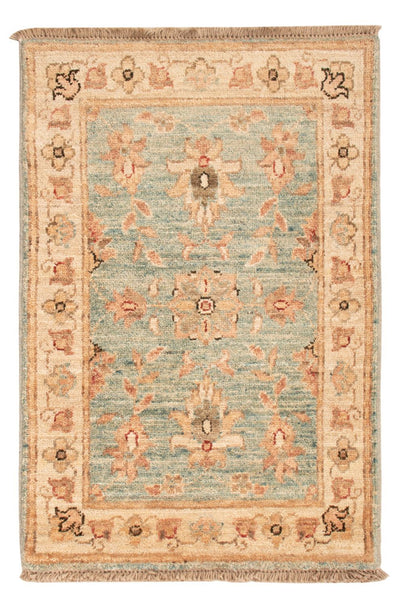 Alfombra Ziegler 50x73cm - Alfombra oriental - azul claro