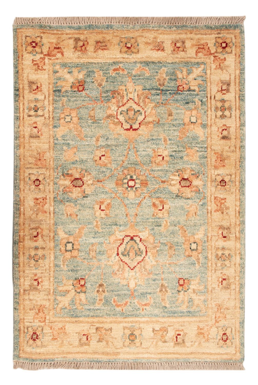Alfombra Ziegler - 75 x 51 cm - azul claro