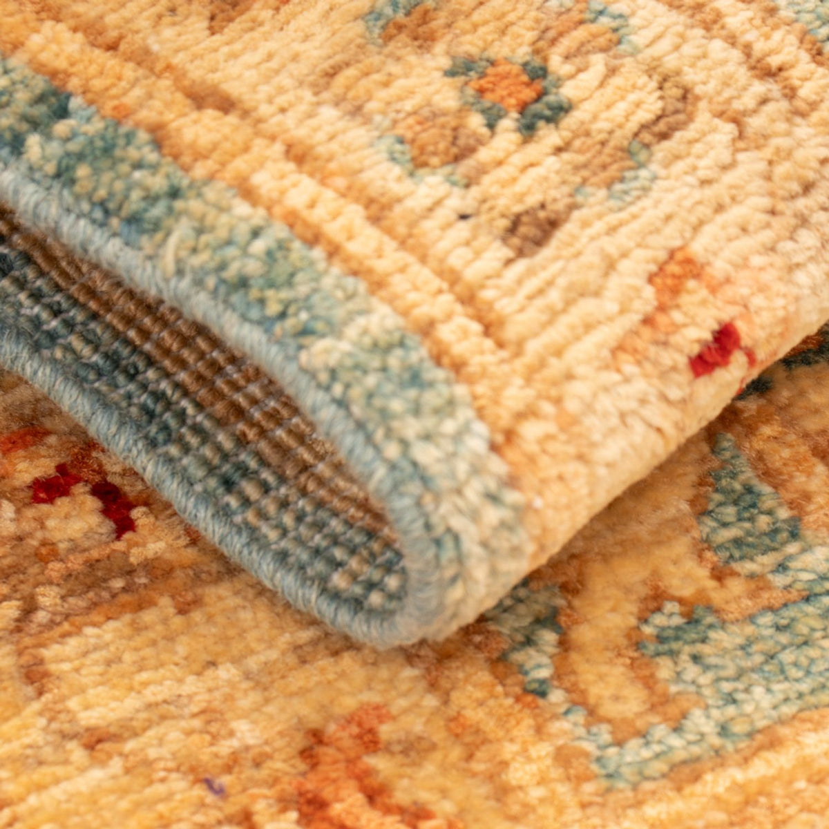 Alfombra Ziegler - 75 x 51 cm - azul claro