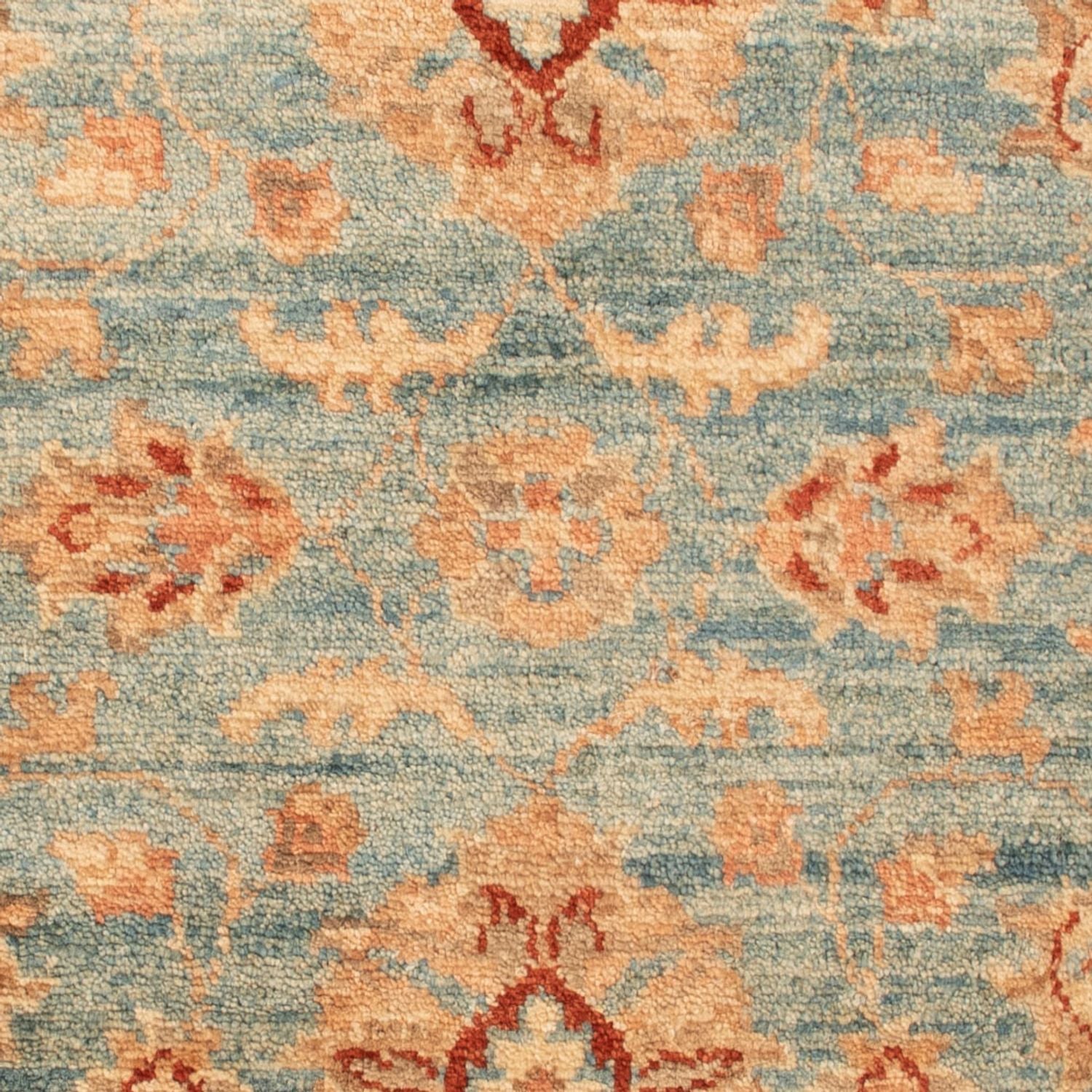 Alfombra Ziegler - 90 x 67 cm - azul claro