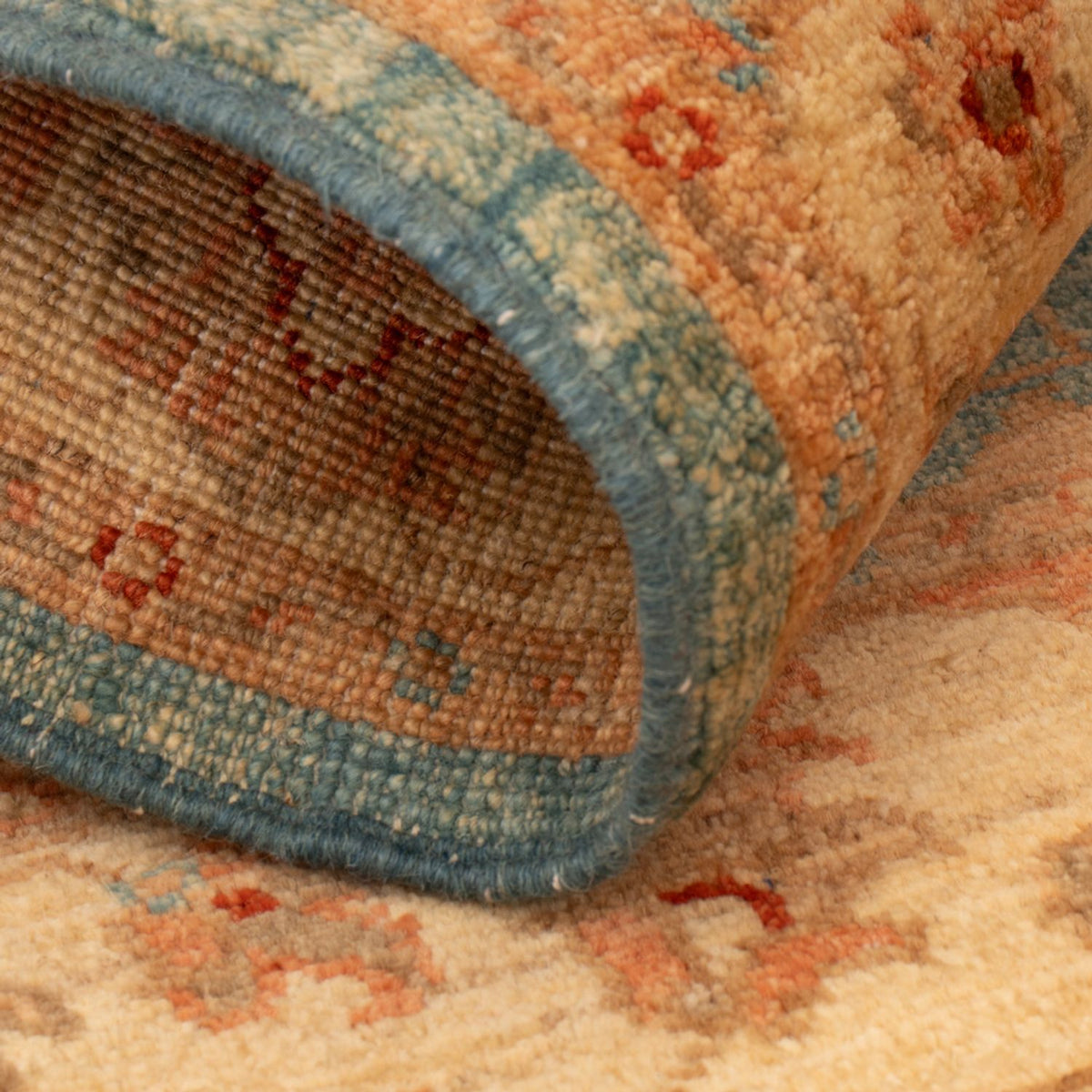 Alfombra Ziegler - 90 x 67 cm - azul claro