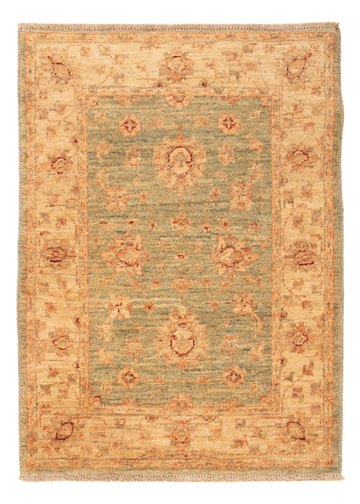 Alfombra Ziegler - 86 x 62 cm - verde menta