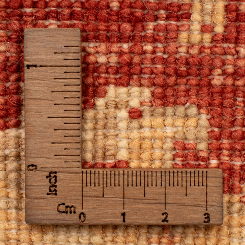 Alfombra Ziegler - 85 x 60 cm - rojo burdeos