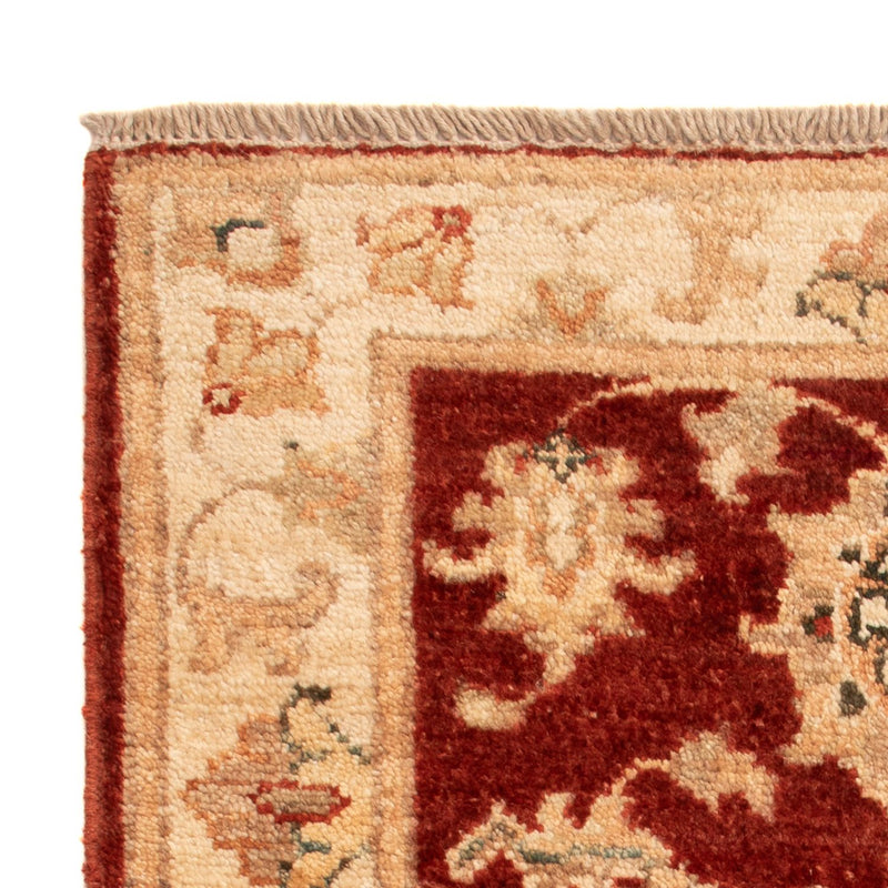 Alfombra Ziegler - 70 x 50 cm - rojo burdeos