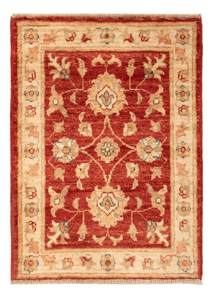 Alfombra Ziegler - 73 x 54 cm - rojo burdeos