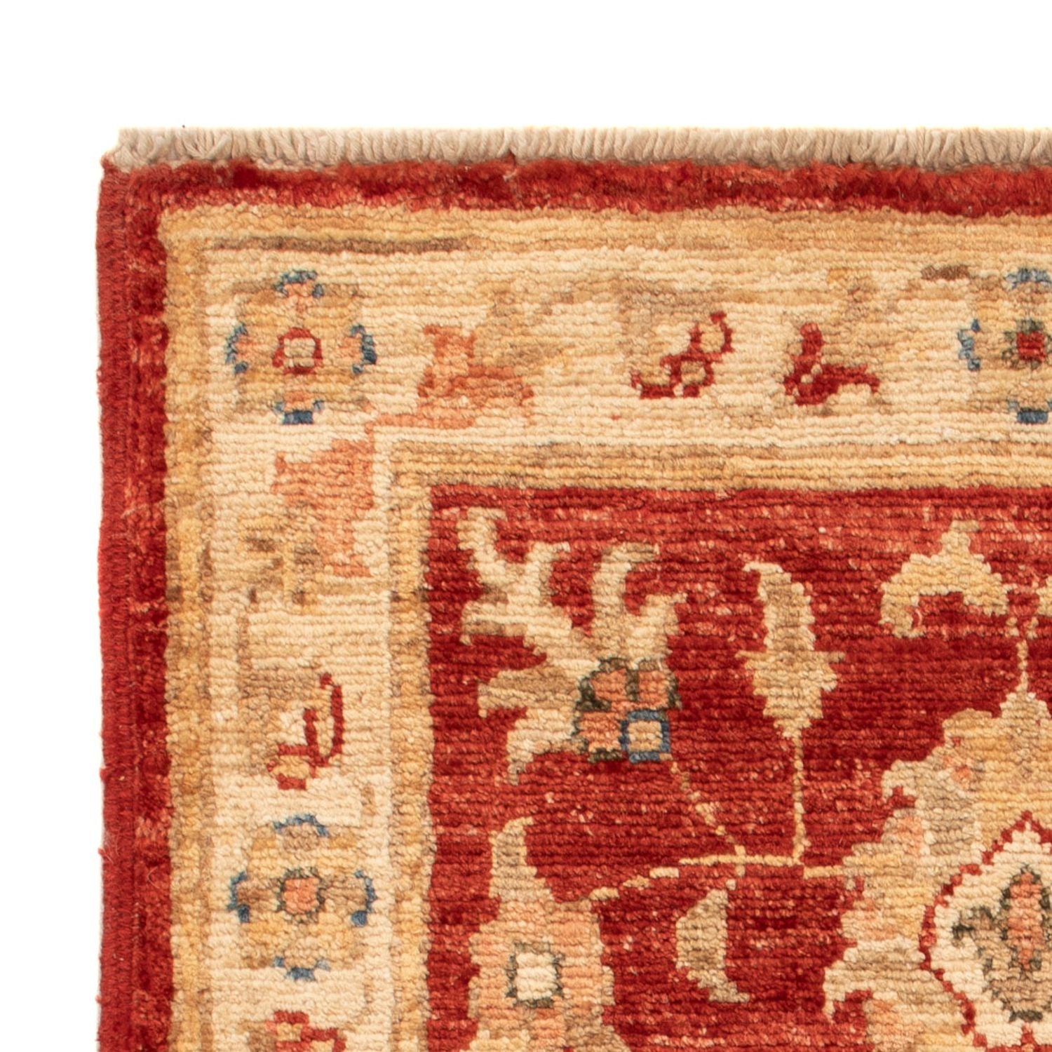 Alfombra Ziegler - 73 x 54 cm - rojo burdeos