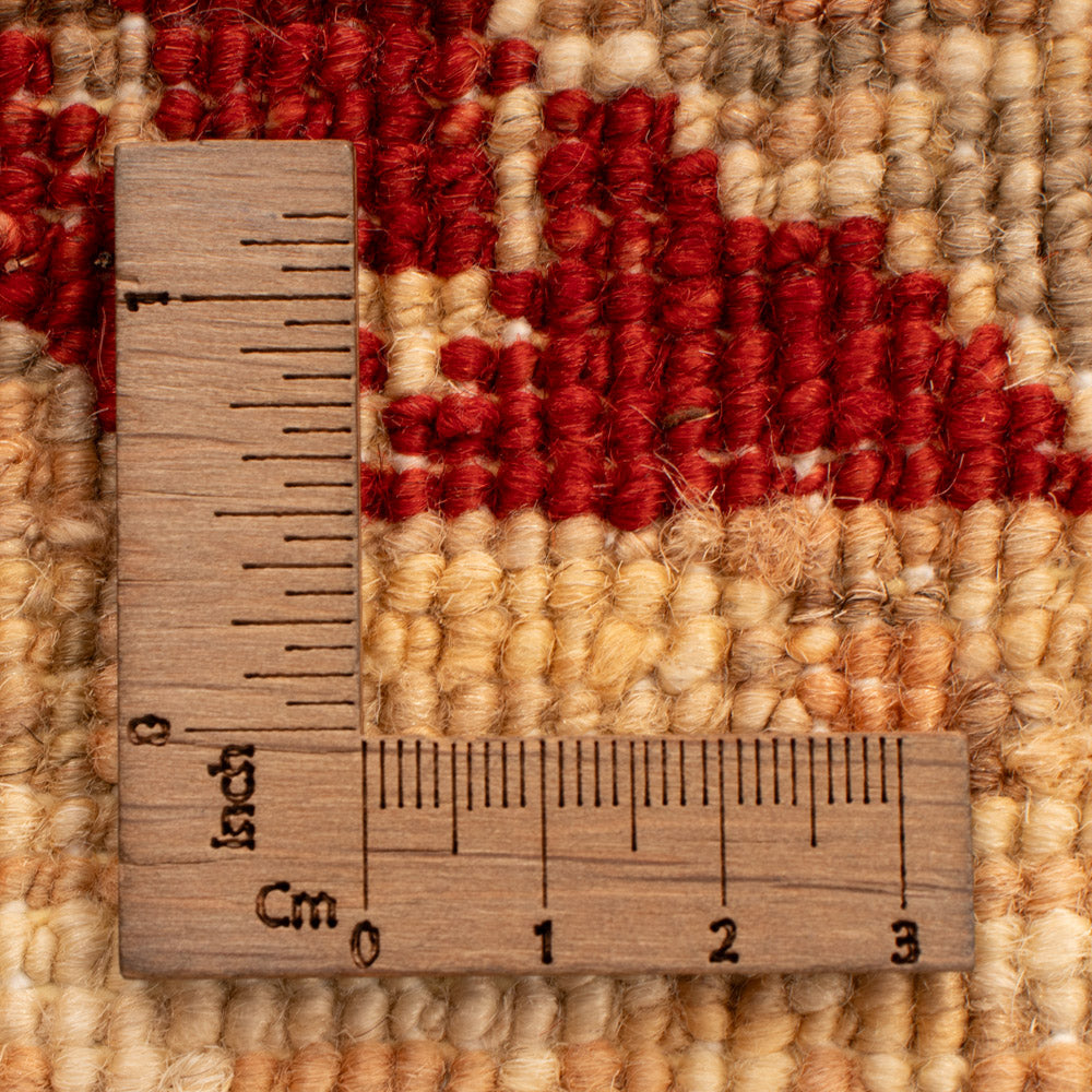 Alfombra Ziegler - 90 x 61 cm - rojo burdeos