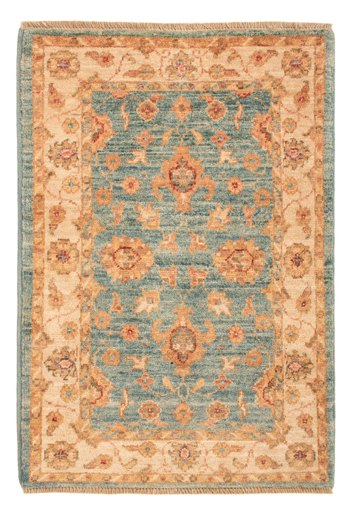 Alfombra Ziegler - 90 x 60 cm - turquesa