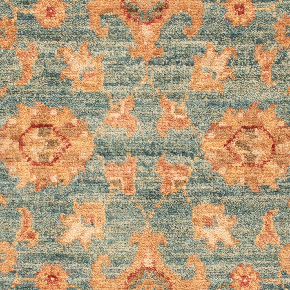 Alfombra Ziegler - 90 x 60 cm - turquesa