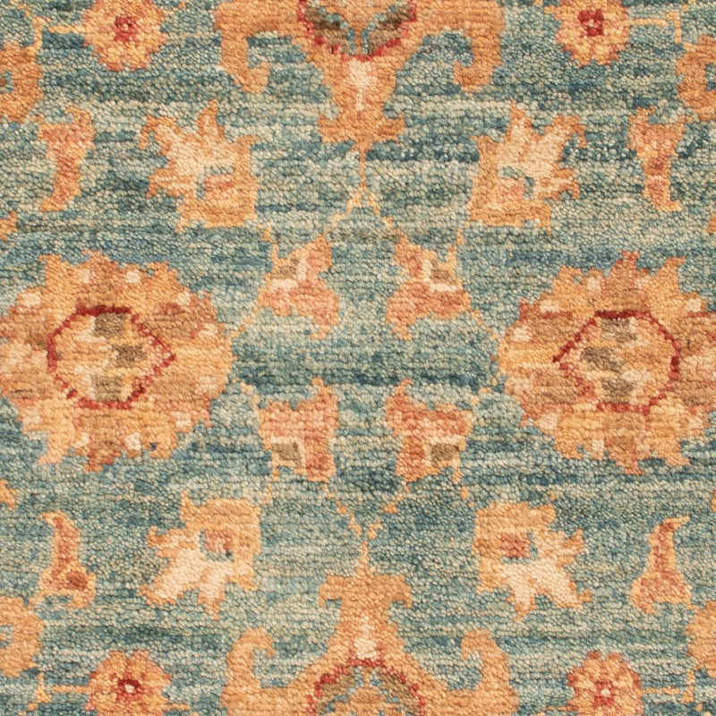 Alfombra Ziegler - 90 x 60 cm - turquesa